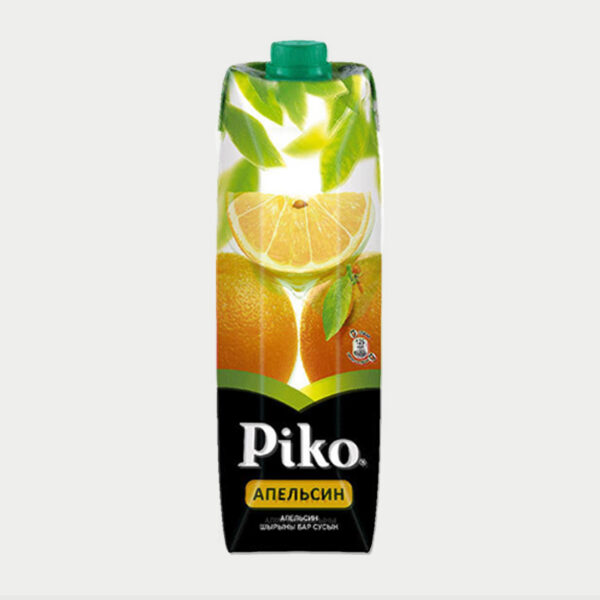Сок Piko апельсин, объем 1л